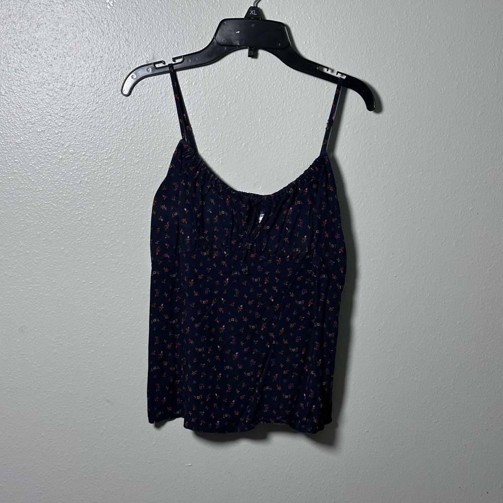 Old Navy Women Floral Navy Blue top size XS